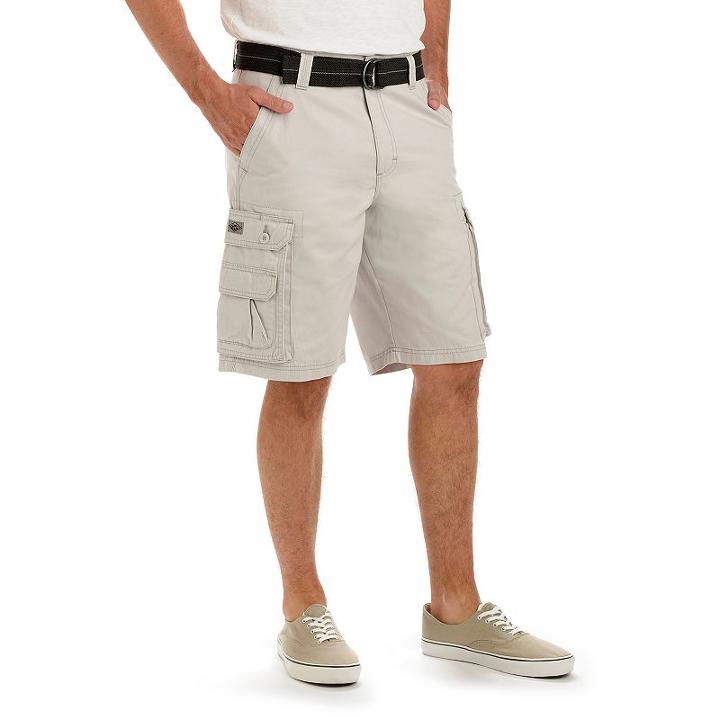 Men's Lee Wyoming Shorts, Size: 29, Grey