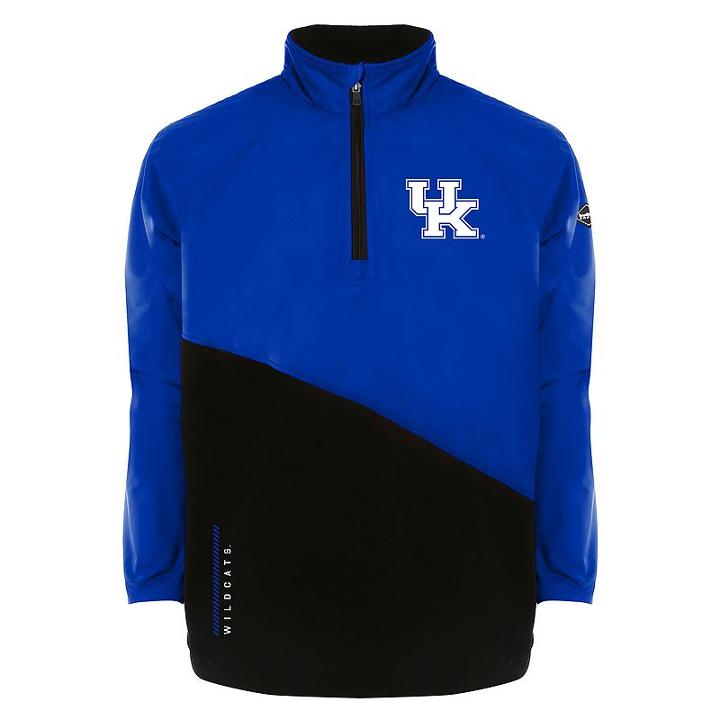 Men's Franchise Club Kentucky Wildcats All-cover Pullover, Size: 4xl, Blue