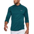 Men's Under Armour Tech Quarter-zip Pullover Top, Size: Small, Gold
