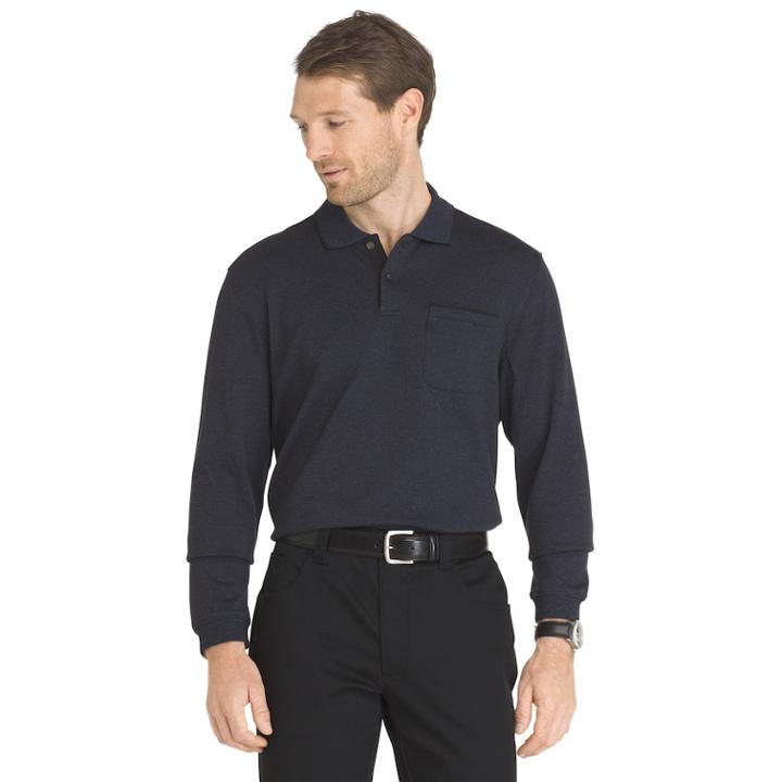 Men's Van Heusen Flex Stretch Polo, Size: Xl, Blue