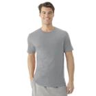 Men's Fruit Of The Loom Signature Breathable Crewneck Tees, Size: Large, Med Grey