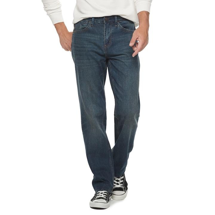 Men's Unionbay Mercer Blue Moon Straight-leg Jeans, Size: 32x32 (navy)