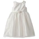 Girls 4-6x Marmellatta Classics Shantung Rosette Ballerina Dress, Girl's, Size: 4, White Oth
