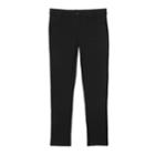 Girls Plus Size Chaps Stretch Interlock Jeggings, Size: 14 1/2, Black
