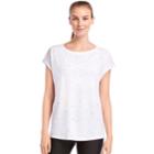 Women's Jockey Sport Starlight Cap Sleeve Graphic Tee, Size: Small, Natural