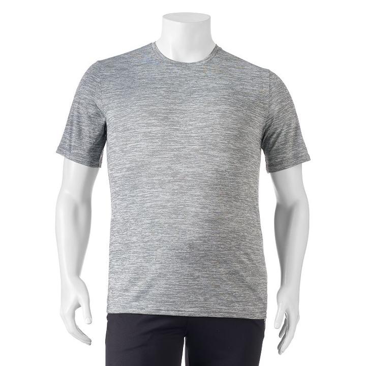 Big & Tall Jockey Knit Jams Tee, Men's, Size: L Tall, Light Grey