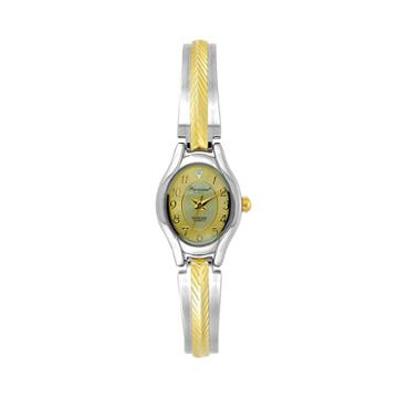 Precision By Gruen Women's Diamond Two Tone Watch, Multicolor