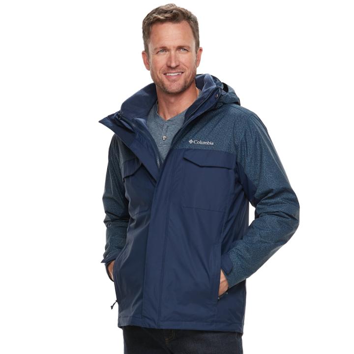 Big & Tall Columbia Timberline 3-in-1 Jacket, Men's, Size: 3xl Tall, Blue Other