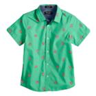 Boys 8-20 Eighty Eight Button-down Woven Shirt, Size: Medium, Brt Green