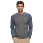 Big & Tall Columbia Wildberry Classic-fit Colorblock Omni-wick Raglan Tee, Men's, Size: 2xb, Grey (charcoal)