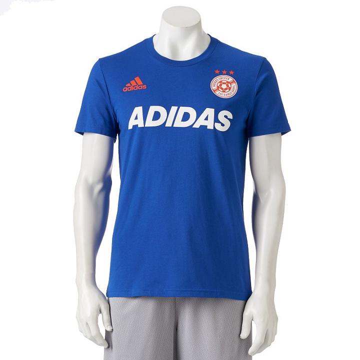 Men's Adidas Equalizer Tee, Size: Large, Med Blue