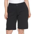 Plus Size Columbia Zephyr Heights Bermuda Shorts, Women's, Size: 16 - Regular, Grey (charcoal)