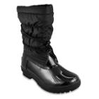 London Fog Maidstone Women's Winter Duck Boots, Size: Medium (9), Black