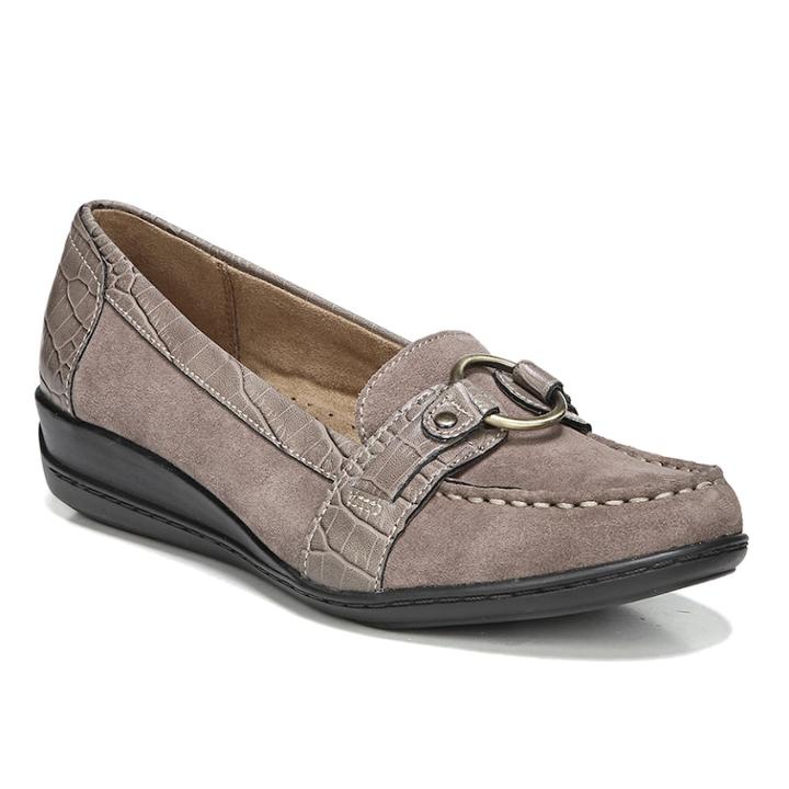 Naturalsoul By Naturalizer Wendi Women's Loafers, Size: Medium (9.5), Brown Over