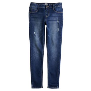 Girls 7-16 & Plus Size So&reg; Constructed Jeggings, Size: 10, Blue