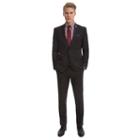 Men's Nick Dunn Slim-fit Unhemmed Suit, Size: 38s 31, Grey (charcoal)