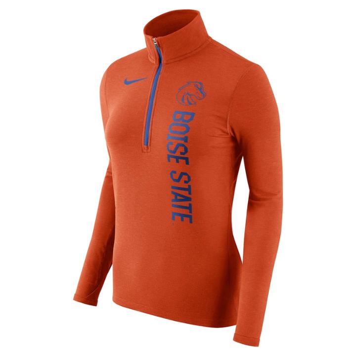 Women's Nike Boise State Broncos Element Pullover, Size: Large, Orange