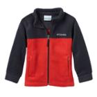 Baby Boy Columbia Fleece Jacket, Size: 12-18month, Med Red