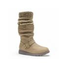 Muk Luks Sky Women's Riding Boots, Girl's, Size: 9, Beig/green (beig/khaki)