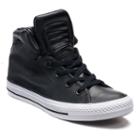 Men's Converse Chuck Taylor All Star Brookline Leather Sneakers, Size: 8, Black
