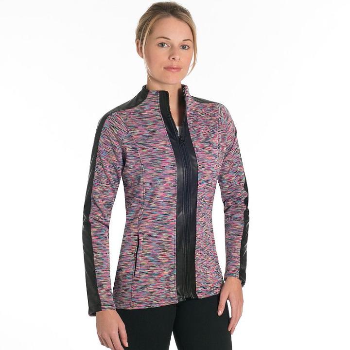 Women's Snow Angel Ultima Full-zip Fleece Moto Top, Size: Small, Ovrfl Oth