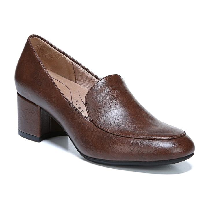 Lifestride Trixie Women's Pumps, Size: 6.5, Dark Brown