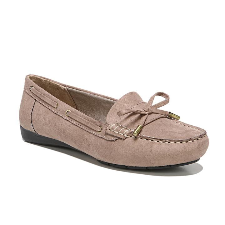 Lifestride Valor Women's Moccasins, Size: Medium (11), Dark Beige