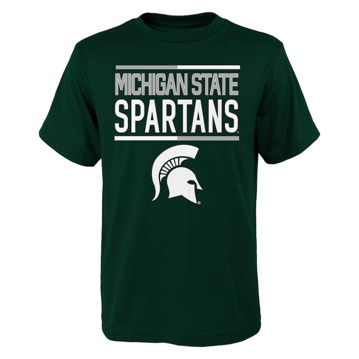 Boys 4-18 Michigan State Spartans Density Tee, Size: 4-5, Green