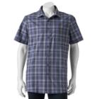 Big & Tall Apt. 9&reg; Classic-fit Patterned Stretch Button-down Shirt, Men's, Size: 2xb, Med Grey