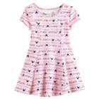 Disney's Minnie Mouse Toddler Girl Curved Seam Skater Dress By Jumping Beans&reg;, Size: 2t, Brt Pink