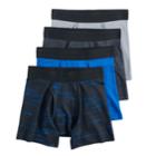 Boys 8-20 Tek Gear&reg; 4-pk Performance Underwear, Size: 18-20, Oxford