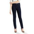 Women's Levi's&reg; Mid Rise Skinny Jeans, Size: 6/28 Avg, Dark Blue