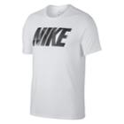 Men's Nike Shadow Dry Logo Graphic Tee, Size: Xl, White