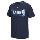 Adidas Men's Oklahoma City Thunder Play It Forward Tee, Size: Xl, Blue (navy)