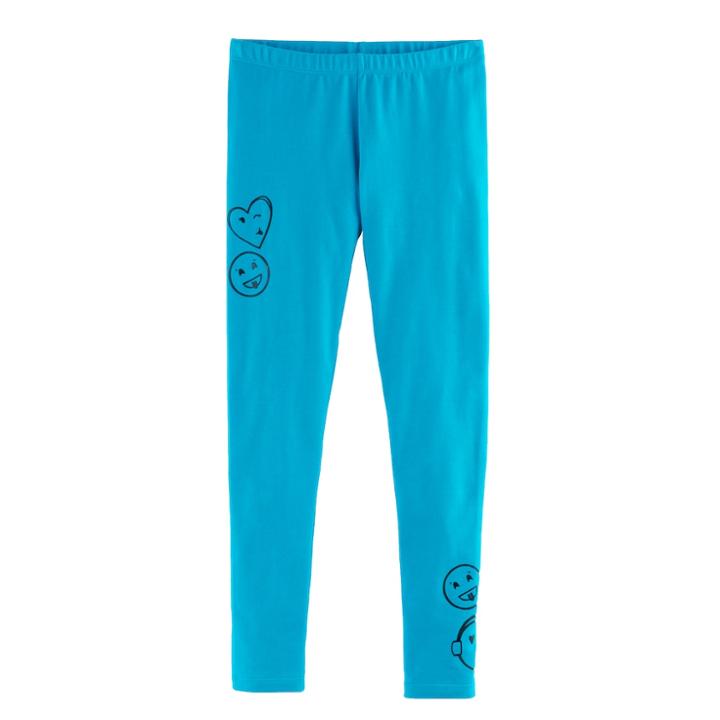 Girls 7-16 & Plus Size Full Length Leggings, Size: 10, Turquoise/blue (turq/aqua)