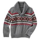 Boys 4-10 Oshkosh B'gosh&reg; Knit Shawl Collar Pullover Sweater, Size: 6, Multicolor