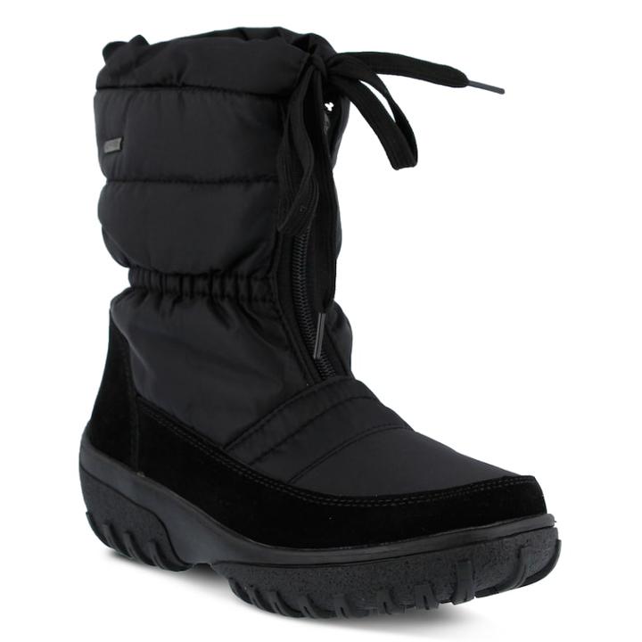 Spring Step Lucerne Women's Waterproof Winter Boots, Size: 42, Black