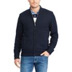 Men's Chaps Classic-fit Baseball Sweater Jacket, Size: Xl, Blue