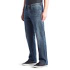 Men's Rock & Republic Radiator Stretch Relaxed Straight Fit Jeans, Size: 34x30, Med Blue