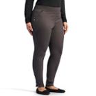 Plus Size Lee Annika Tapered Pants, Women's, Size: 18 - Regular, Grey (charcoal)