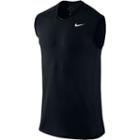 Men's Nike Dri-fit Base Layer Fitted Cool Sleeveless Top, Size: Xl, Grey (charcoal)