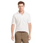 Men's Izod Classic-fit Solid Pique Polo, Size: Medium, White