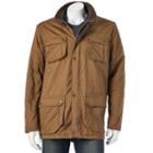 Men's Urban Republic Sherpa-lined Twill Jacket, Size: Small, Med Brown