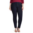 Plus Size Chaps 4-way Stretch Denim Skinny Jeans, Women's, Size: 18 W, Blue