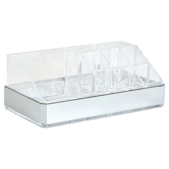 Simplify 9-compartment Cosmetic & Jewelry Holder, Grey
