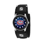 Game Time Rookie Series Montreal Canadiens Silver Tone Watch - Nhl-rob-mon - Kids, Boy's, Black