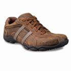 Skechers Murilo Men's Oxford Shoes, Size: 7.5, Dark Brown