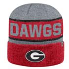 Adult Top Of The World Georgia Bulldogs Below Zero Ii Beanie, Adult Unisex, Med Red