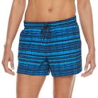 Women's Tek Gear&reg; Woven Beach Shorts, Size: Large, Turquoise/blue (turq/aqua)