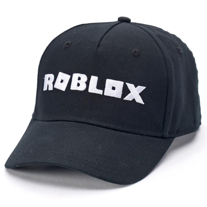 Boys 4-20 Roblox Twill Cap, Black